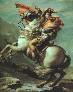 Napoleon Crossing the Saint Bernard Jacques-Louis  David